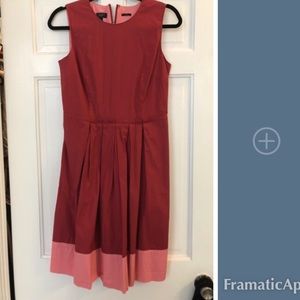 Talbots fit flare dress